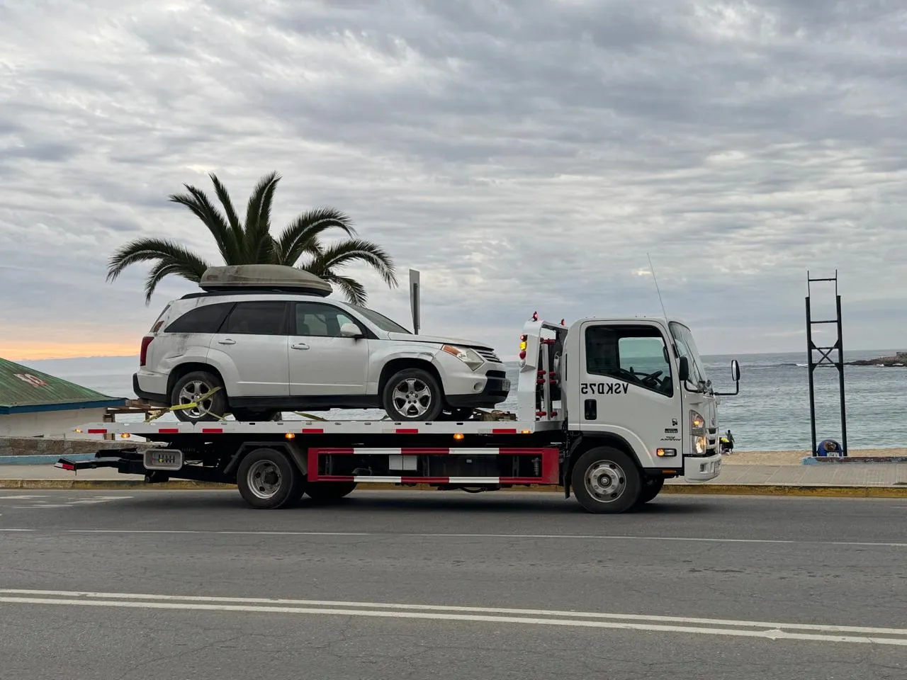 Servicio de grúa en carretera